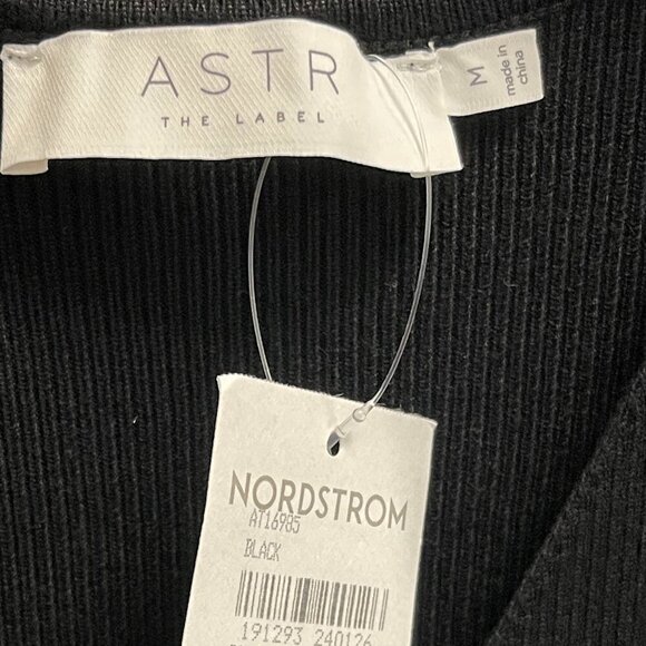 ASTR the Label Astrid Black Midi Dress - Medium - NWT - Picture 6 of 6